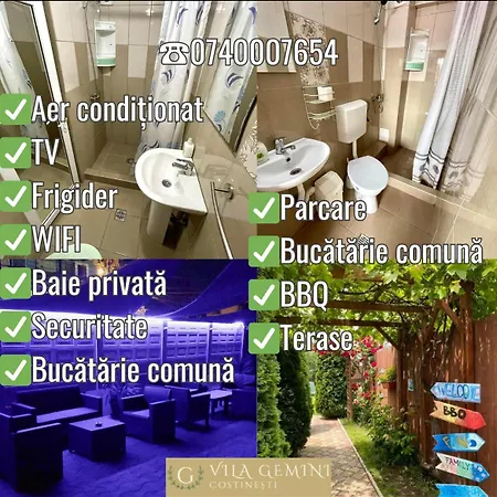 Pensiune Gemini House Ultracentral 3 Margarete Costineşti